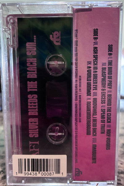 Silver Bleeds The Black Sun... (CLEAR CASSETTE) | Mint (M) Mint (M)-Music History