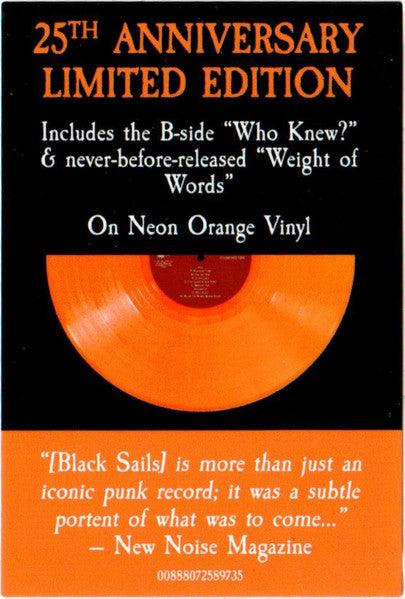 Black Sails In The Sunset (ORANGE 25TH ANNIVERSARY) | Mint (M) Mint (M)-Music History