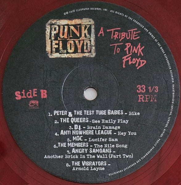 Punk Floyd (A Tribute To Pink Floyd)(COLOR VINYL) | Mint (M) Mint (M)-Music History