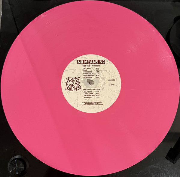 Nomeansno - Sex Mad (PINK VINYL) |-Music History