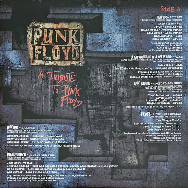 Punk Floyd (A Tribute To Pink Floyd)(COLOR VINYL) | Mint (M) Mint (M)-Music History