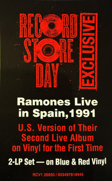 Ramones - Loco Live (RSD 2025)(2xCOLOR VINYL) | Mint (M) Mint (M)-Music History