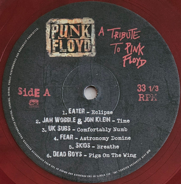 Punk Floyd (A Tribute To Pink Floyd)(COLOR VINYL) | Mint (M) Mint (M)-Music History