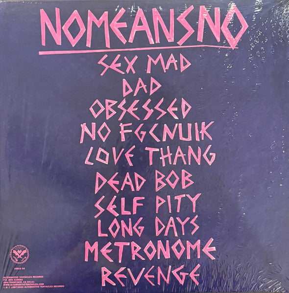 Nomeansno - Sex Mad (PINK VINYL) |-Music History