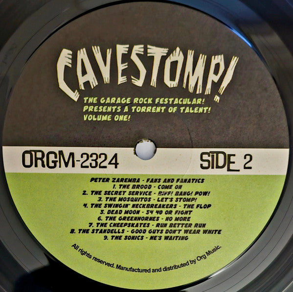Various - Cavestomp! The Garage Rock Festacular! Presents A Torrent Of Talent! Volume One! | Mint (M) Mint (M)-Music History