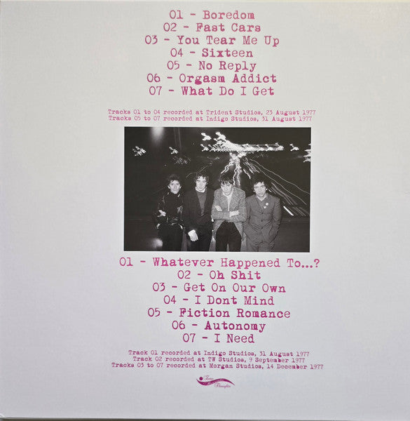 Buzzcocks - Oh Shit! (The "Another Music In A Different Kitchen" Demos 1977)(VINYL) | Mint (M) Mint (M)-Music History