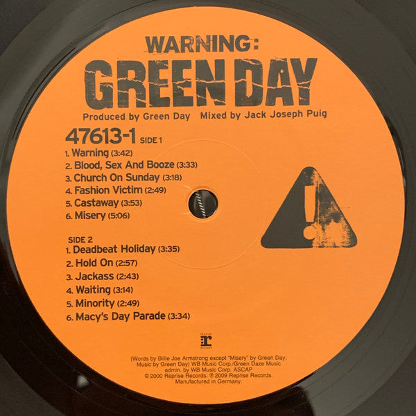 Warning: (VINYL) | Mint (M) Mint (M)-Music History