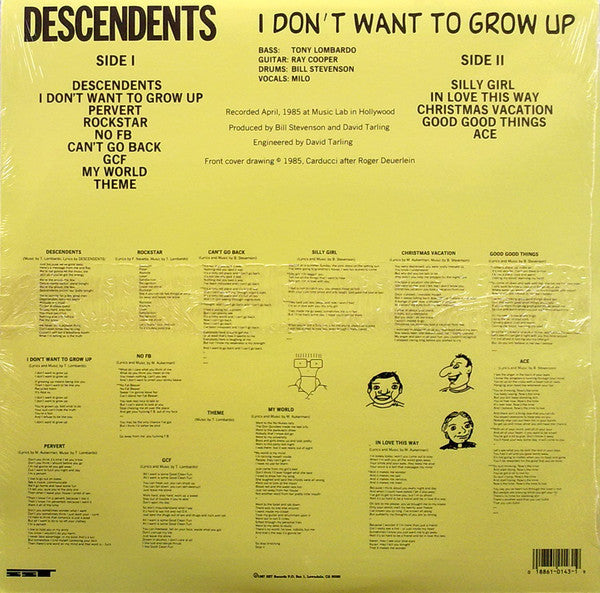 I Don't Want To Grow Up (VINYL) | Mint (M) Mint (M)-Music History