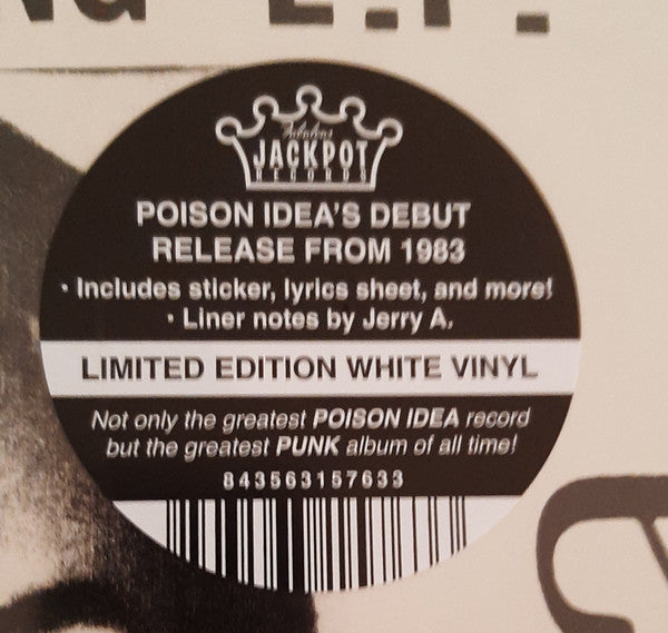 Poison Idea - Pick Your King E.P. (WHITE VINYL) | Mint (M) Mint (M)-Music History
