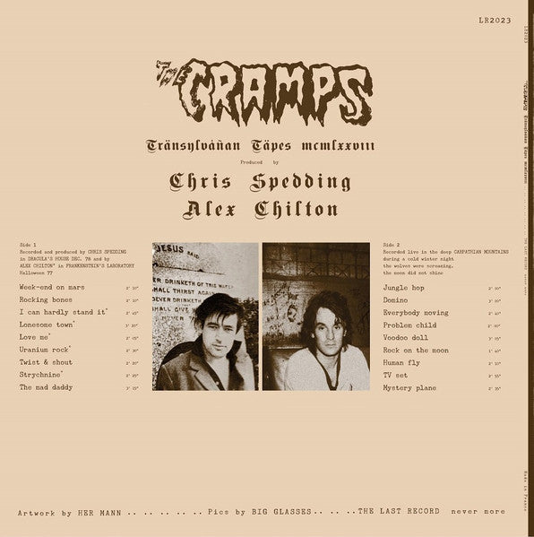 The Cramps - The Last Record II (Tränsylvåñan Täpes MCMLXXVIII)(UNOFFICIAL VINYL) | Mint (M) Mint (M)-Music History