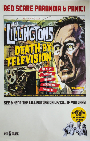 The Lillingtons - Death By Television (VINYL) | Mint (M) Mint (M)-Music History