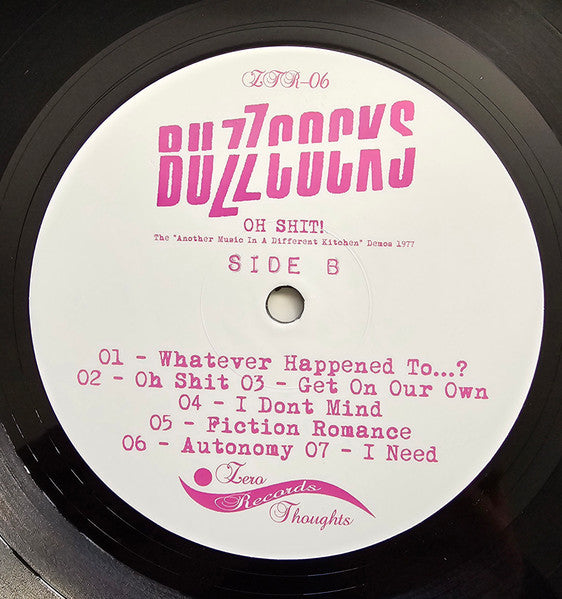 Buzzcocks - Oh Shit! (The "Another Music In A Different Kitchen" Demos 1977)(VINYL) | Mint (M) Mint (M)-Music History
