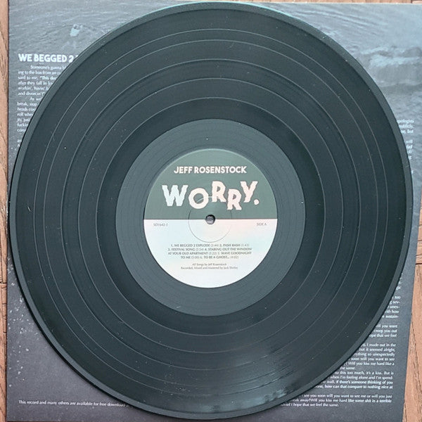 Worry. *DINGED* (VINYL) | Mint (M) Excellent (EX)-Music History