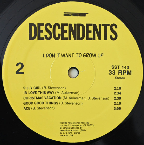 I Don't Want To Grow Up (VINYL) | Mint (M) Mint (M)-Music History