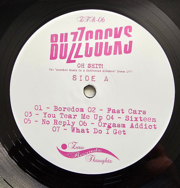 Buzzcocks - Oh Shit! (The "Another Music In A Different Kitchen" Demos 1977)(VINYL) | Mint (M) Mint (M)-Music History