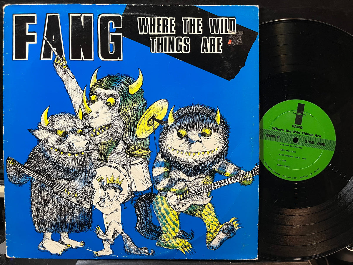 Fang - Where The Wild Things Are (VINYL LP BONER FANG 2) | USED Excellent (EX) Excellent (EX)-Music History