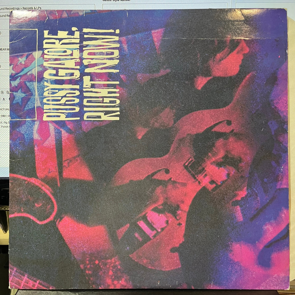Pussy Galore (2) - Right Now! (VINYL) | Near Mint- (NM-) Excellent+ (EX+)-Music History