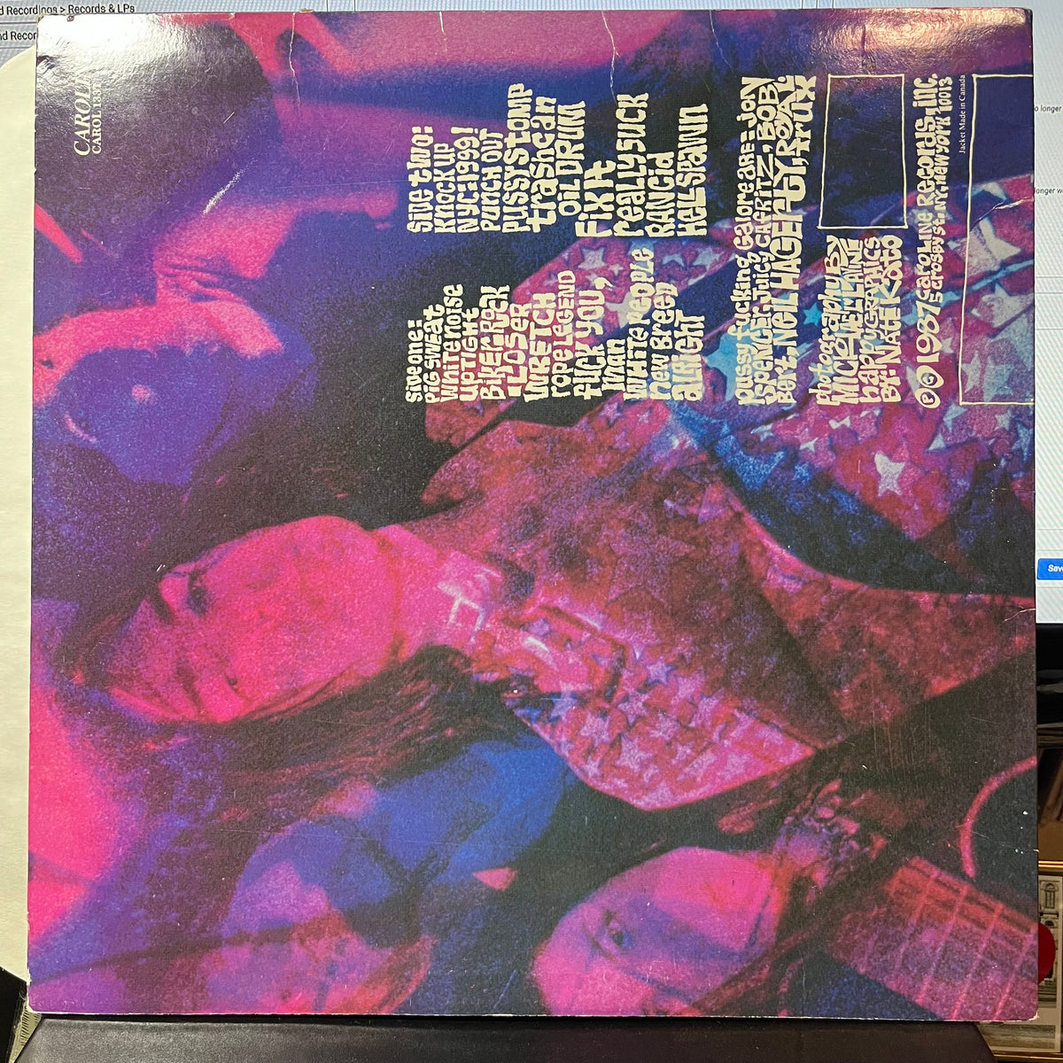 Pussy Galore (2) - Right Now! (VINYL) | Near Mint- (NM-) Excellent+ (EX+)-Music History
