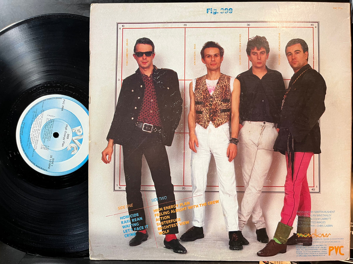 999 - High Energy Plan (VINYL) | Near Mint (NM) Very Good Plus (VG+)-Music History