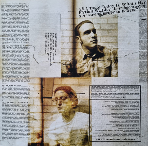 From Autumn To Ashes - The Fiction We Live (PINK VINYL) | Near Mint (NM) Mint (M)-Music History
