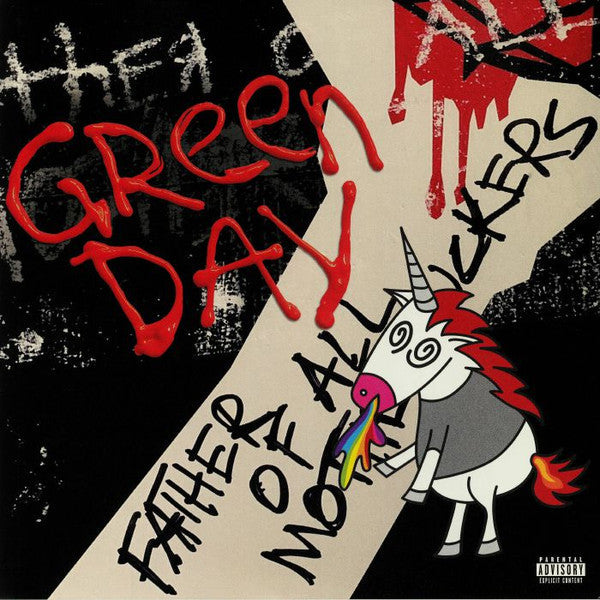 Green Day - Father Of All... (CLOUDY RED VINYL) | Near Mint (NM or M-)-Music History