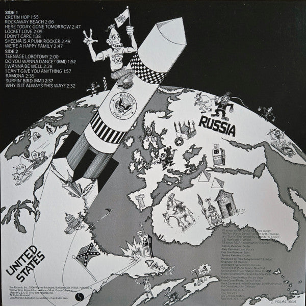 Ramones - Rocket To Russia (180G VINYL LP RHINO R1 6042 2011) | Near Mint (NM or M-) Near Mint (NM)-Music History
