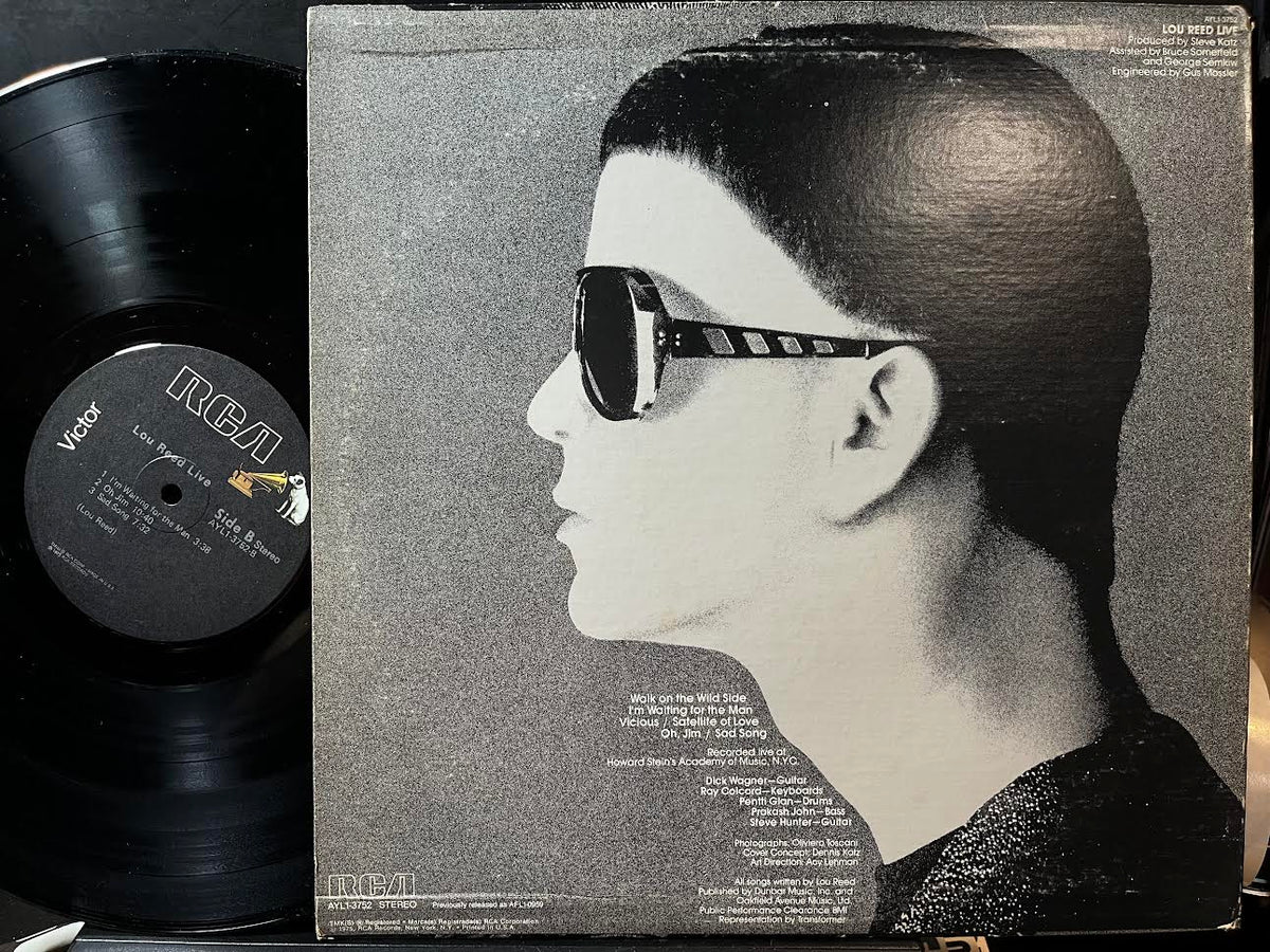 Lou Reed - Lou Reed Live (VINYL) | Near Mint (NM) Excellent (EX)-Music History