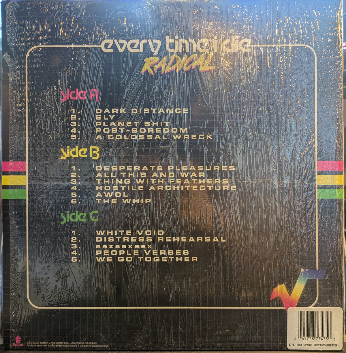 Every Time I Die - Radical (OPAQUE SILVER VINYL) | Near Mint (NM or M-)-Music History