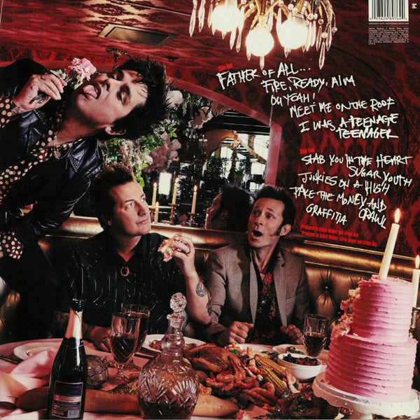 Green Day - Father Of All... (CLOUDY RED VINYL) | Near Mint (NM or M-)-Music History