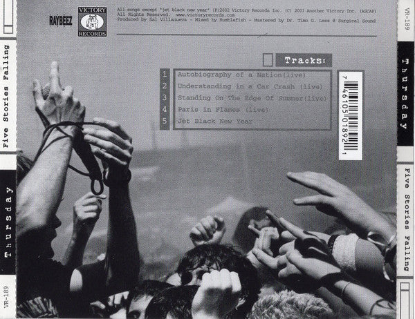 Thursday - Five Stories Falling (2XCD) | Near Mint (NM) Near Mint (NM)-Music History