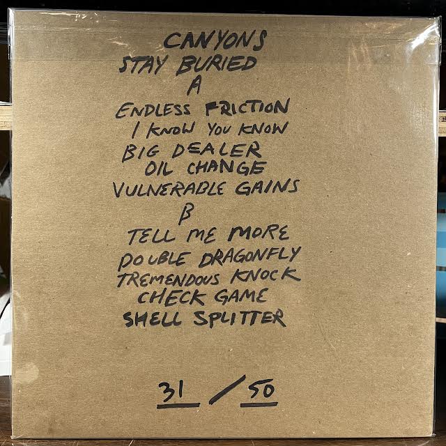 Canyons (3) - Stay Buried (GOLD FLAKE COLOR VINYL) | Near Mint (NM or M-) Mint (M)-Music History