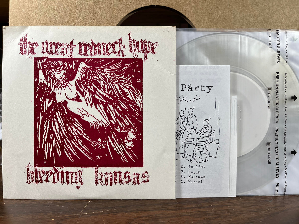 The Great Redneck Hope - Split 7" (CLEAR 7" VINYL) | Near Mint (NM or M-) Excellent+ (EX+)-Music History