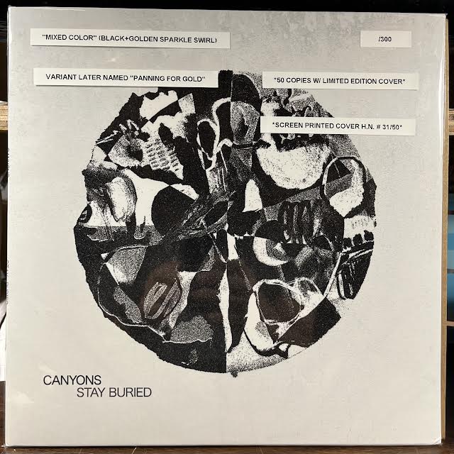 Canyons (3) - Stay Buried (GOLD FLAKE COLOR VINYL) | Near Mint (NM or M-) Mint (M)-Music History