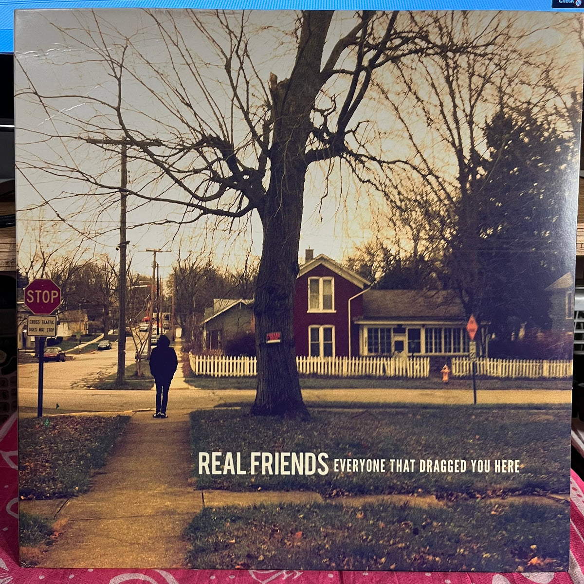 Real Friends - Everyone That Dragged You Here *WHITE* | Near Mint (NM) Near Mint (NM)-Music History
