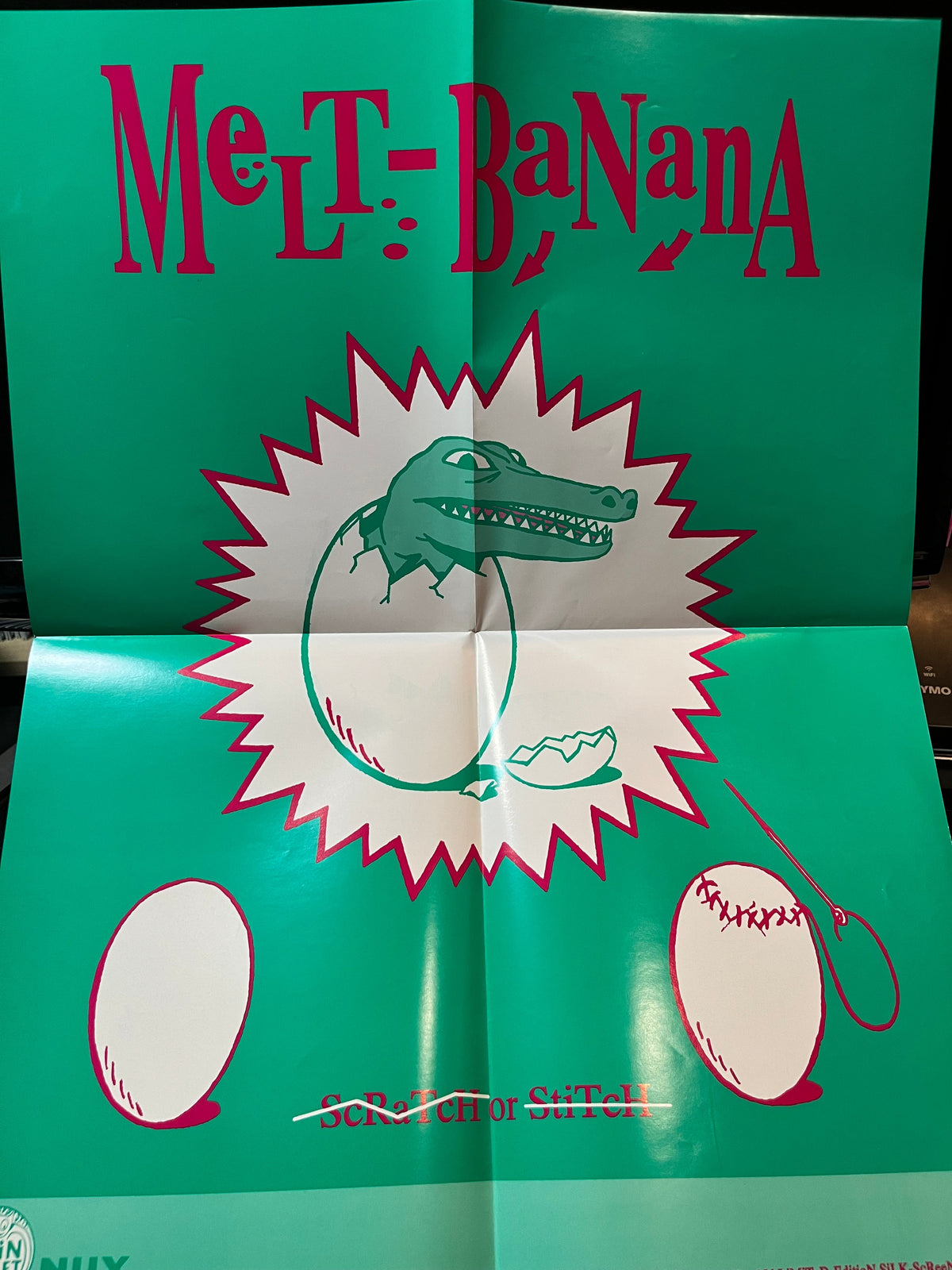 Melt-Banana - Scratch Or Stitch (VINYL LP NUX ORGANIZATION NUX-D14 1996) | USED Near Mint (NM or M-) Near Mint (NM)-Music History