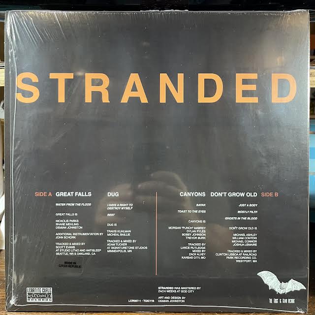 Great Falls - Stranded (TEAL/BLACK MARBLE VINYL) | Near Mint (NM or M-)-Music History