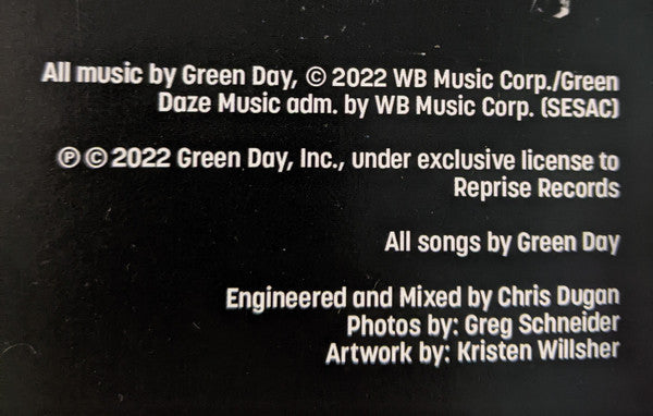Green Day - Live From Hella Mega (7") | Near Mint (NM) Near Mint (NM)-Music History
