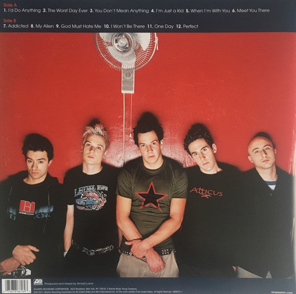 Simple Plan - No Pads, No Helmets...Just Balls (RED VINYL) |-Music History