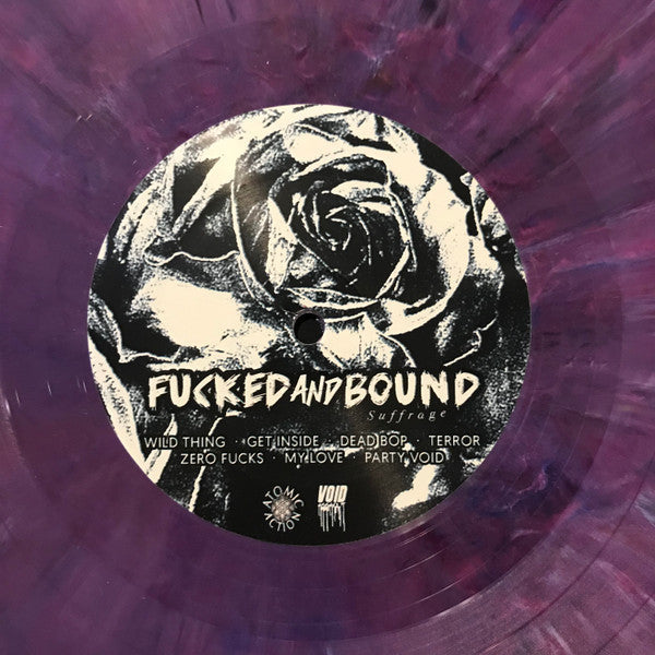 Fucked & Bound - Suffrage (BLUE MARBLED VINYL) | Near Mint (NM or M-) Mint (M)-Music History