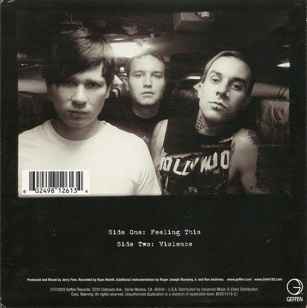 Feeling This (7") | Near Mint (NM) Near Mint (NM)-Music History