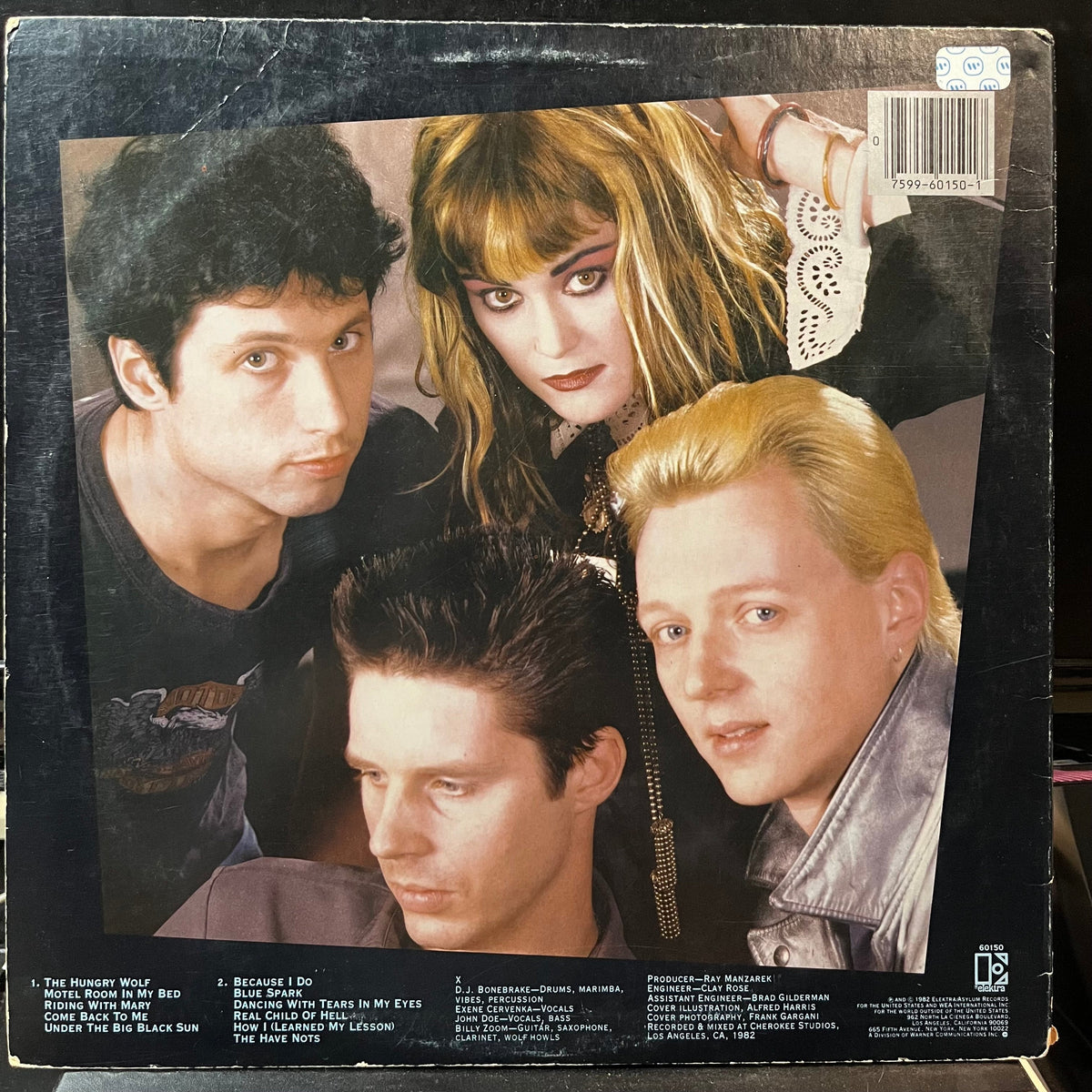 X - Under The Big Black Sun (VINYL LP ELEKTRA 60150 1982) | Very Good Plus (VG+) Very Good Plus (VG+)-Music History