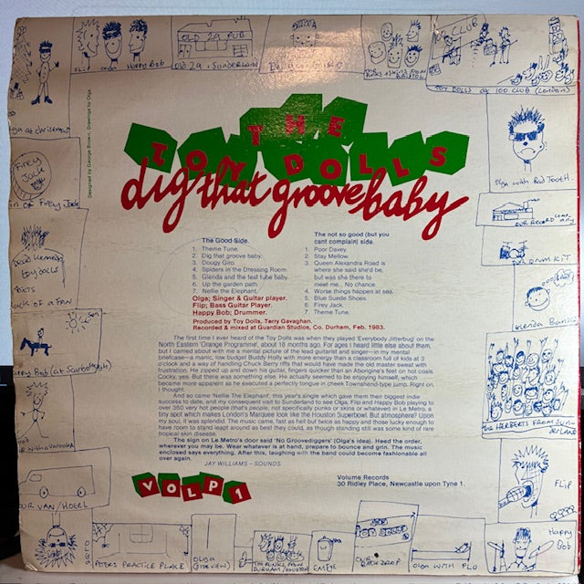 Toy Dolls - Dig That Groove Baby (VINYL) | Very Good Plus (VG+)-Music History