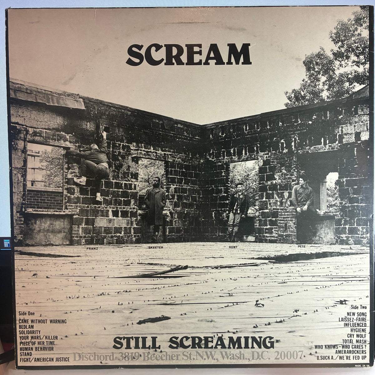 Still Screaming (VINYL) | Very Good Plus (VG+) Very Good Plus (VG+)-Music History