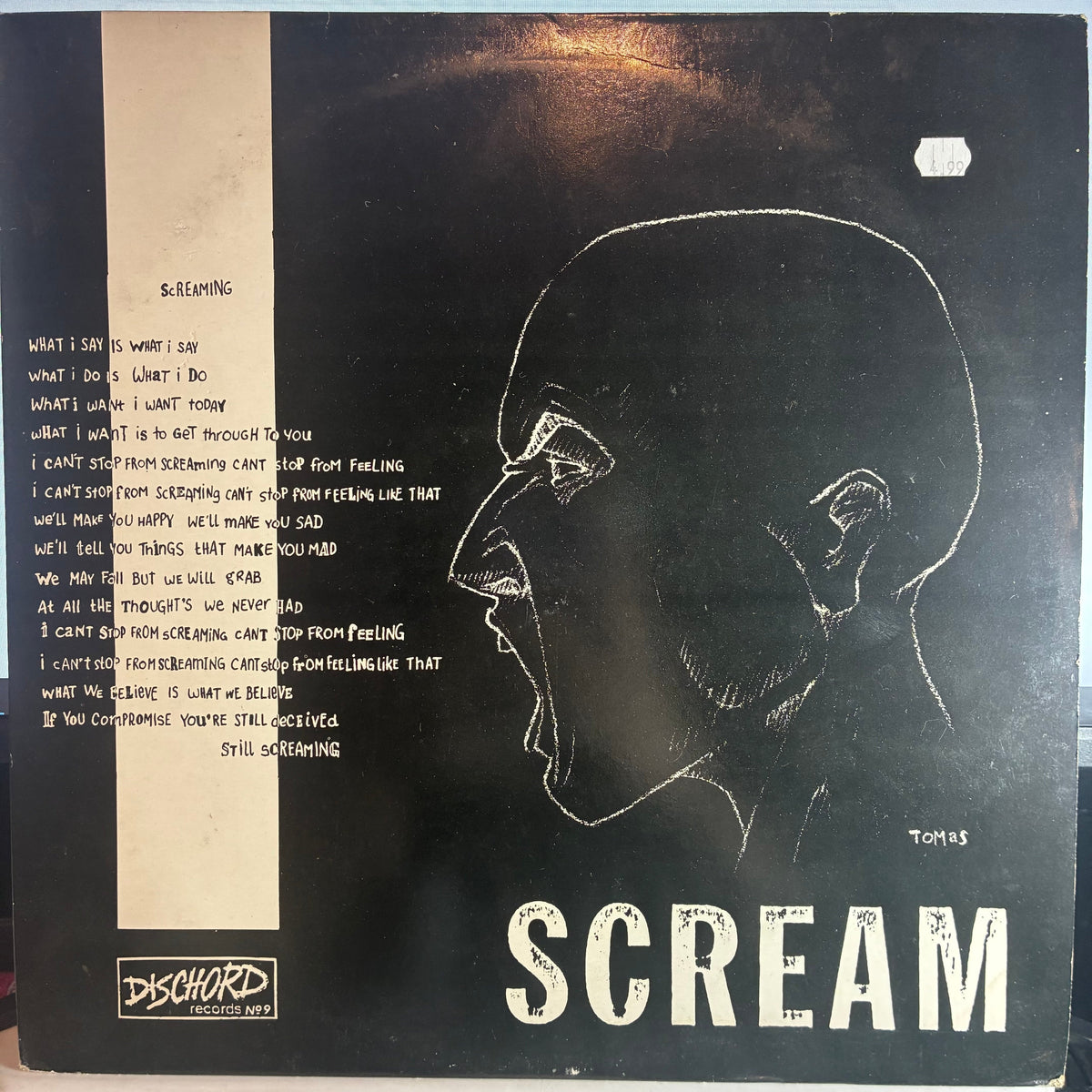 Still Screaming (VINYL) | Very Good Plus (VG+) Very Good Plus (VG+)-Music History