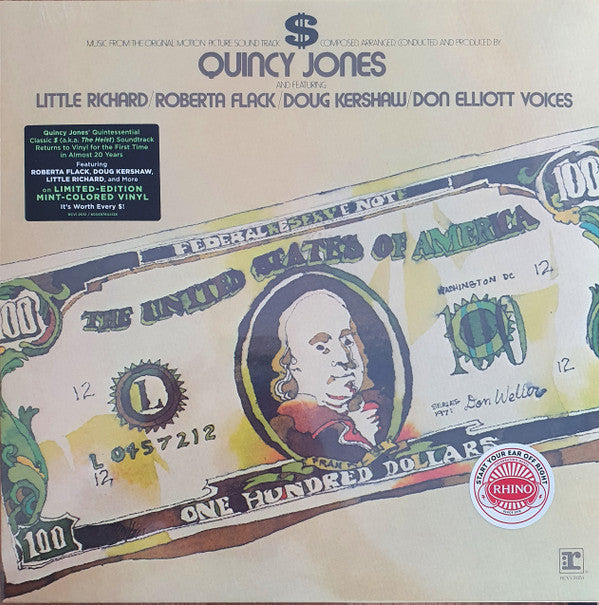 Quincy Jones - $ (Music From The Original Motion Picture Sound Track) | Mint (M) Mint (M)-Music History
