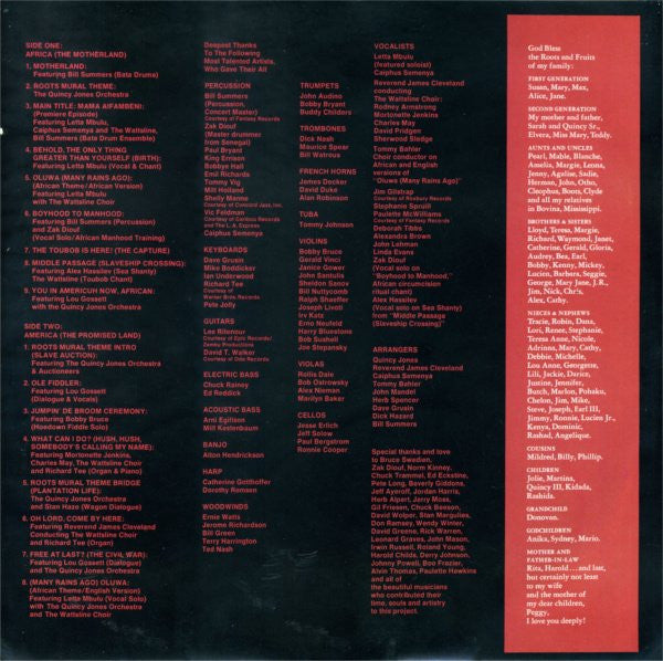 Roots (The Saga Of An American Family) | Near Mint (NM) Near Mint (NM)-Music History