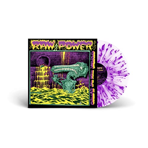 Raw Power - Screams From The Gutter (White W/ Purple Splatter Vinyl) |-Music History