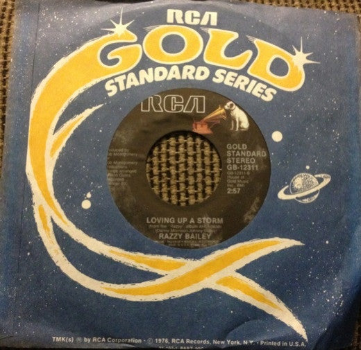 Razzy Bailey - Loving Up A Storm / Friends | Near Mint (NM) Near Mint (NM)-Music History