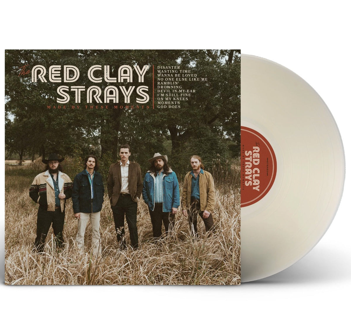 Red Clay Strays - Made By These Moments (Translucent Milky Clear Colored Vinyl) | Mint (M) Mint (M)-Music History
