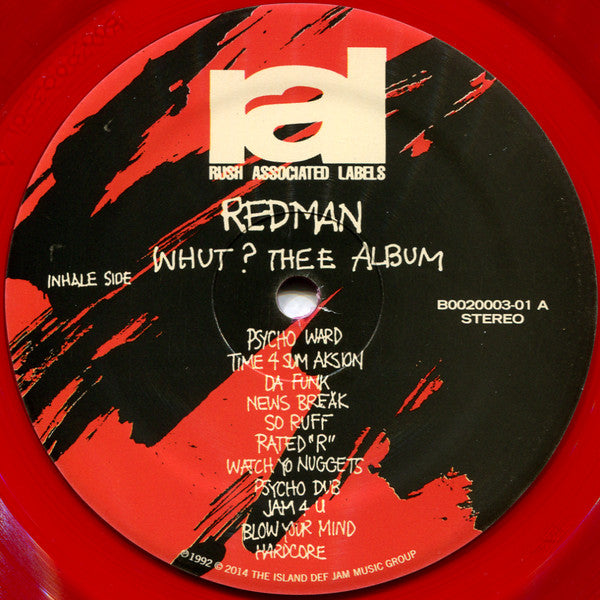 Redman - Whut? Thee Album *RED* | Near Mint (NM) Near Mint (NM)-Music History